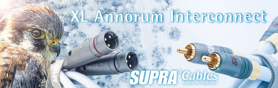 Supra Cables lanserar nya signalkabeln XL Annorum Interconnect